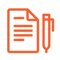 Notepad and pen